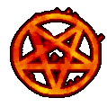 flaming pentagram